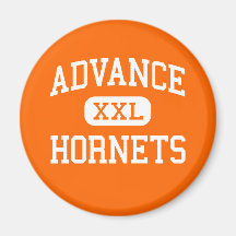 Advance - Hornets - High School - Advance Missouri Fridge Magnets
