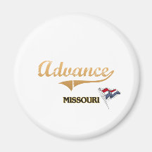 Advance Missouri City Classic Fridge Magnets
