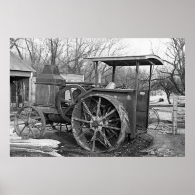 Advance Rumely Tractor, 1936 Poster by Photoblog