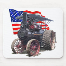 Advance Steam Traction Engine Mousepads