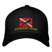 Advanced SCUBA Diver Embroidered Cap Embroidered Hat