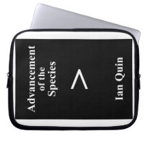 Advancement of the Species Laptop Sleeve