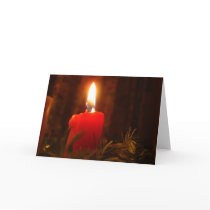 Advent light greeting cards