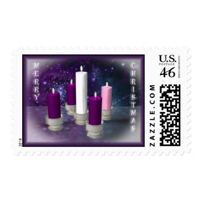 advent season postage stamp by judyhall