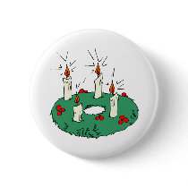 Advent Wreath buttons by ChristmasStamps Advent Wreath buttons