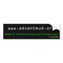 adventmud.org - Professional Roleplaying bumper stickers
