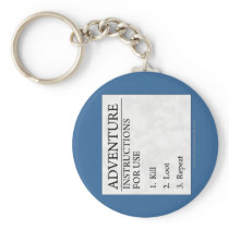 Adventure Instructions Keychain