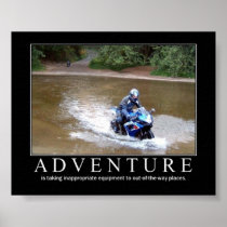 Adventure motivational poster