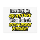 Adventure...Speech-Language Pathologist Post Card