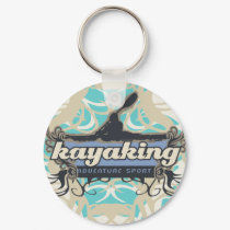 Adventure Sport Kayaking Tshirts and Gifts keychains