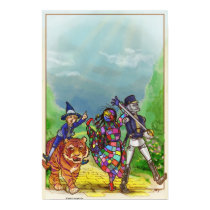 Adventures in Oz - Art Poster posters