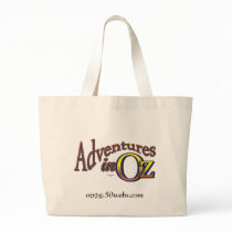 Adventures in Oz - Jumbo Tote bags