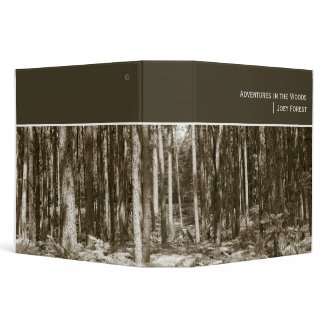 Adventures in the Woods (2") Vinyl Binder