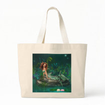 Adventurine Mermaid Tote Bag