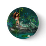 Adventurine Mermaid buttons