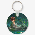 Adventurine Mermaid keychains