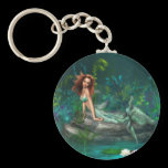 Adventurine Mermaid keychains