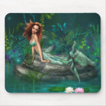 Adventurine Mermaid Mousepad