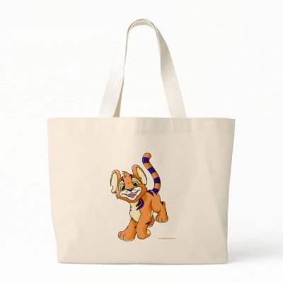 Adventurous orange Kougra Bag by neopets