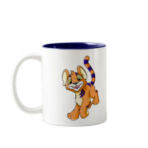 Adventurous orange Kougra mugs
