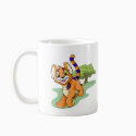 Adventurous orange Kougra on Mystery Island mugs