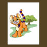 Adventurous orange Kougra on Mystery Island