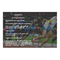 Adversity by Virginia Plotner posters