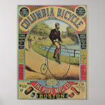Advert for the Columbia Bicycle Posters