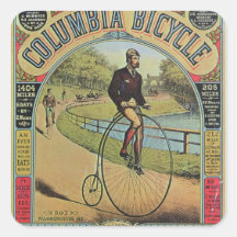 Advert for the Columbia Bicycle Stickers