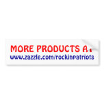 Advertise for Rockin Patriots bumper stickers