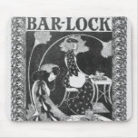 Advertisement for Bar-Lock Typewriters, c.1895 Mousepad