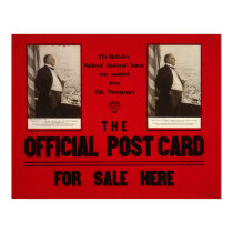 Advertisement of McKinley's Last Speech 1907 posters by lc_vintagephotos Advertisement of McKinley's Last Speech 1907 posters
