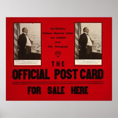 Advertisement of McKinley's Last Speech 1907 Posters by lc_vintagephotos