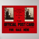 Advertisement of McKinley's Last Speech 1907 Posters