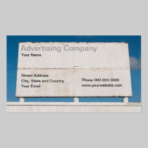Advertising Company Business Card business cards