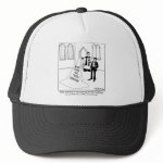 Advertising on a Wedding Gown Trucker Hats