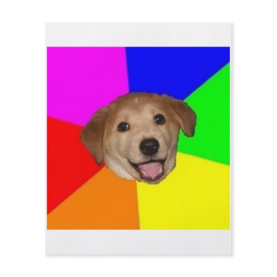 Advice Dog Advice Animal Meme Flyer by MemeRegime