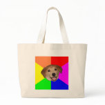 Advice Dog Tote Bags