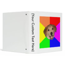 Advice Dog 3 Ring Binder