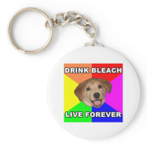 Advice Dog Keychain