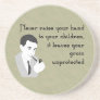 Advice for Dads Coaster