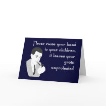 Advice for Dads Greeting Card