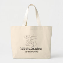 Advice from a Dragon Canvas Bag