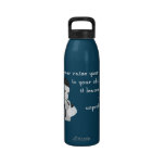 Advice from a Retro Dad Water Bottle