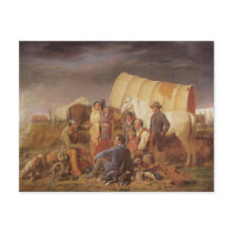 Advice on the Prairie by William Tylee Ranney Custom Invitations
