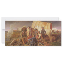Advice on the Prairie by William Tylee Ranney Customized Rack Card