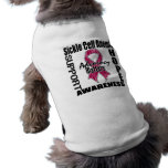 Advocacy Matters v2 Sickle Cell Anemia Dog Shirt