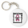 Advocacy Matters v2 Sickle Cell Anemia Keychain