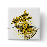 Advocacy Rocks Childhood Cancer Pin
