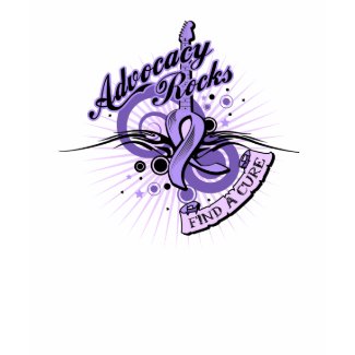 Advocacy Rocks Hodgkin's Lymphoma shirt